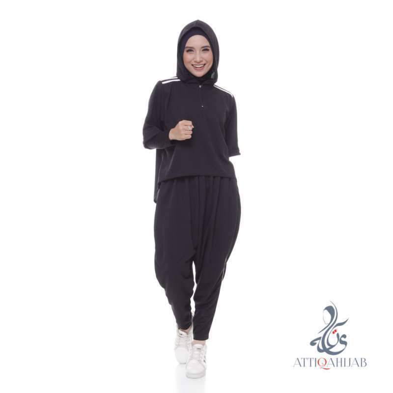 black jogger suit