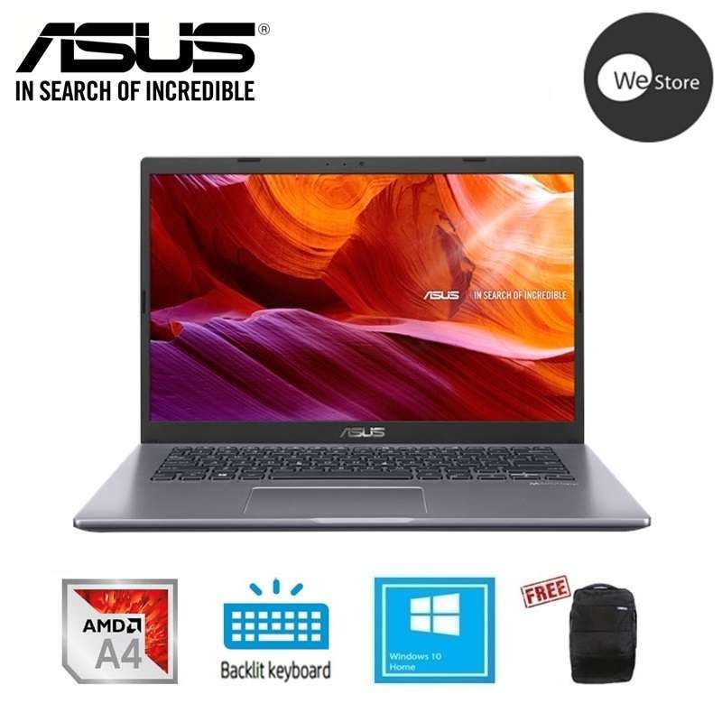 Jual Asus M409BA BV412T Notebook AMD A4 9125 4GB 1TB Backlit
