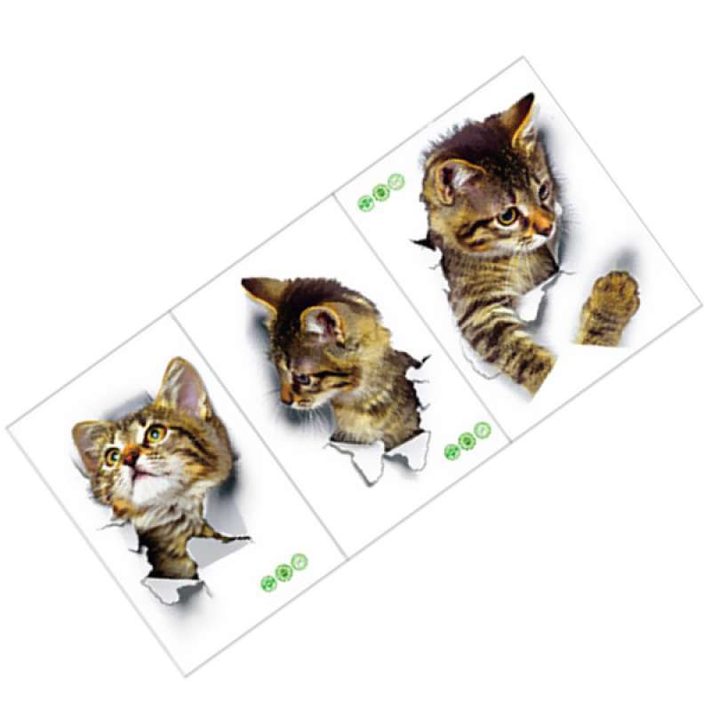 Jual Adorkable Cat Wall Stickers Nursery Kids Baby Room Vinyl Art Decal Diy Decor Online November 2020 Blibli Com