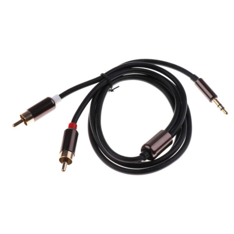 RCA Audio Male Speaker Cable Cord 
