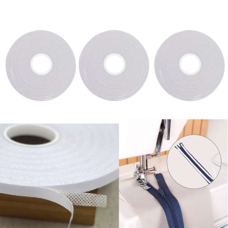 3Pcs White Double Sided Tape for Tailor Dressmaker Clothes Bags Sewing 3Pcs White Double Sided Tape for Tailor Dressmaker Clothes Bags Sewing