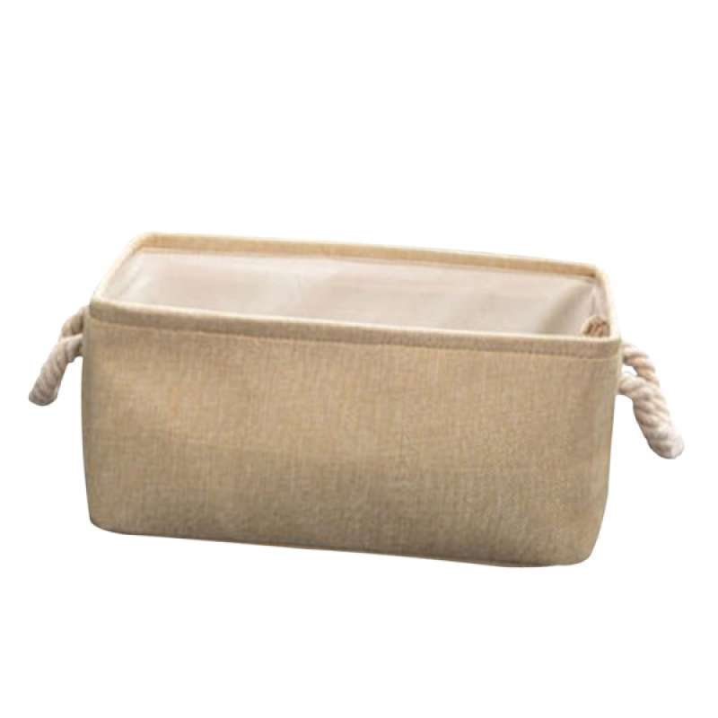 Jual Closet Storage Box Bag Cotton Sundries Holder Basket Storage Basket Box Online November 2020 Blibli Com