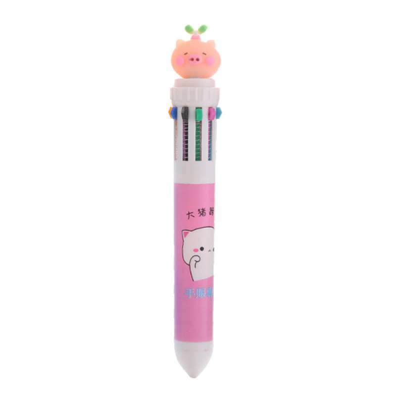 Jual Smooth Writing Ballpoint Pen 10 In 1 Colors Ink Refills Kids Graffiti Pens Online Desember 2020 Blibli
