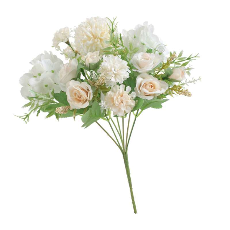 Jual Artificial Rose Flower Wedding Bouquets Flower Arrangement Home Decor Online Oktober 2020 Blibli Com
