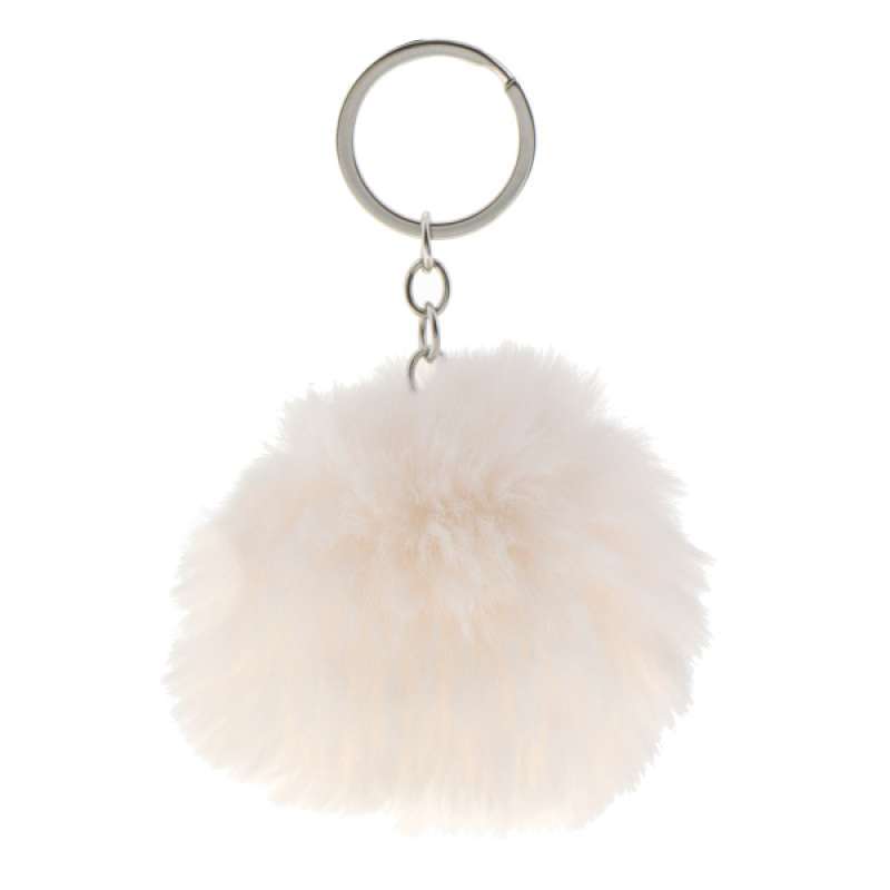pom pom keyring