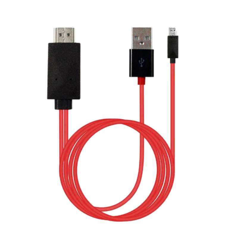 Jual 11pin Micro Usb To Hdmi 1080p Hd Tv Cable Adapter For Android Samsung Phone Online September 2020 Blibli Com