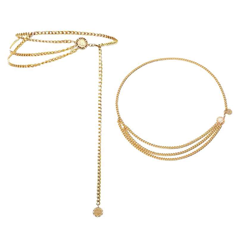 Promo 2 Pieces Women's Body Chain Made 