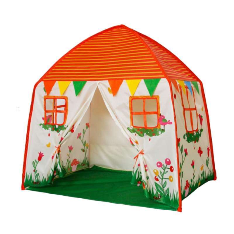 Jual Playhouse With Garden Patterns House Game Tent Kids Baby Indoor Toy Online September 2020 Blibli Com