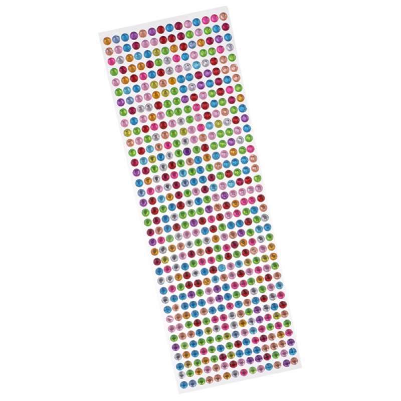 Jual 1pcs Gem Diamond Self Adhesive Stickers Sheet For Wedding Nail Art Decor Online Januari 2021 Blibli