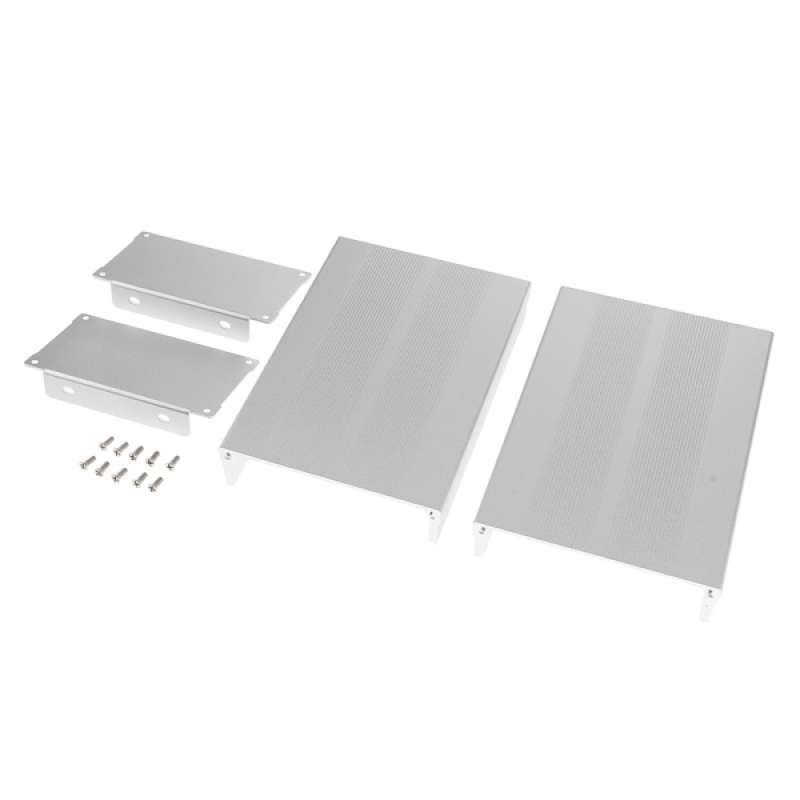 Aluminum Enclosure L Shape Box Case DIY for Projector Amplifier 105x55x200mm 