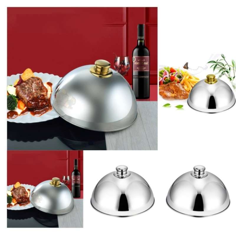 Stainless Steel Dome Dish Cover Table Food Cover Food Cover