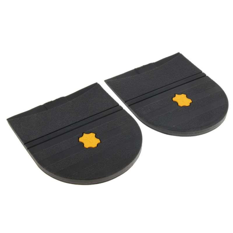P Prettyia 6Pairs Rubber Glue on Soles Shoes Heel Tips Shoe DIY Repair Supplies 