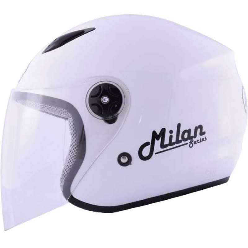 HELM BMC MILAN PUTIH HELM BMC HALF FACE 