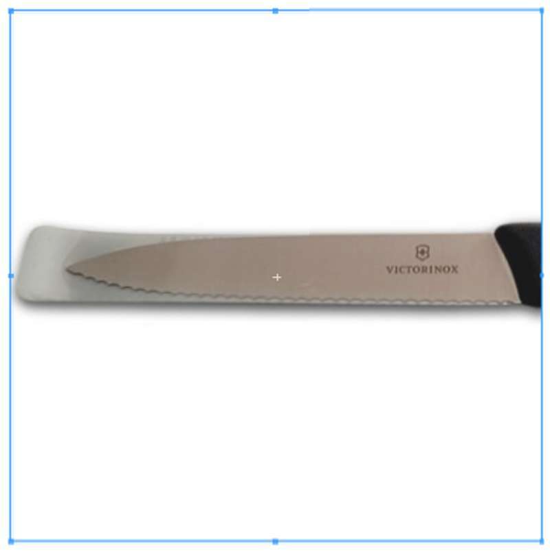 Jual Pisau 5 0733 Victorinox Black Paring Knife Wavy 10 Cm 20 7 Cm Online November 2020 Blibli Com