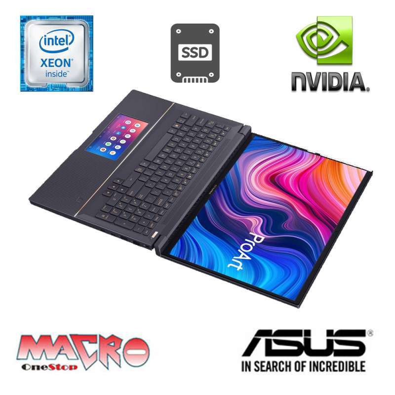 Jual Asus Proart Studiobook Pro X W730g5t H8100r Intel Xeon E 2276m Hexa Core 64gb 1tb Pcie Nvme Nvidia Quadro Rtx 5000 Vram 16gb Gddr6 W10 Online Desember 2020 Blibli