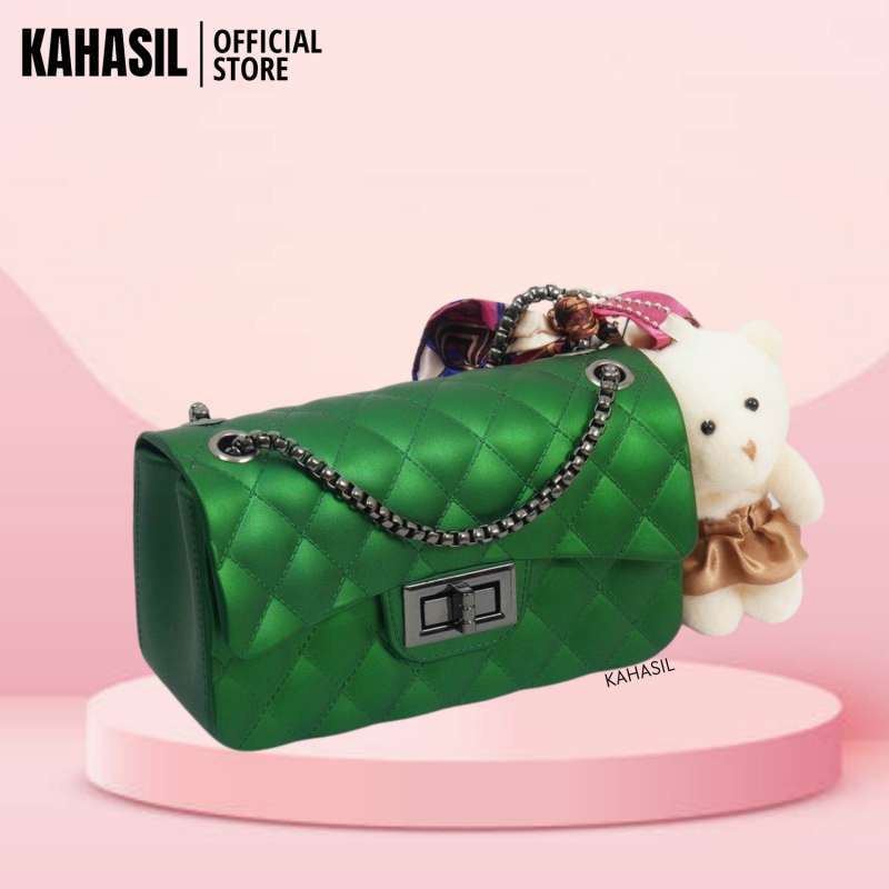 Jual KAHASIL Tas Selempang Wanita Terbaru Kekinian Import Original