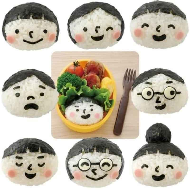 Jual Cetakan Set Nasi Bento Bentuk Wajah Rice Ball Molder Set Nori Cutter Bekal Food Mold Online Oktober 2020 Blibli Com