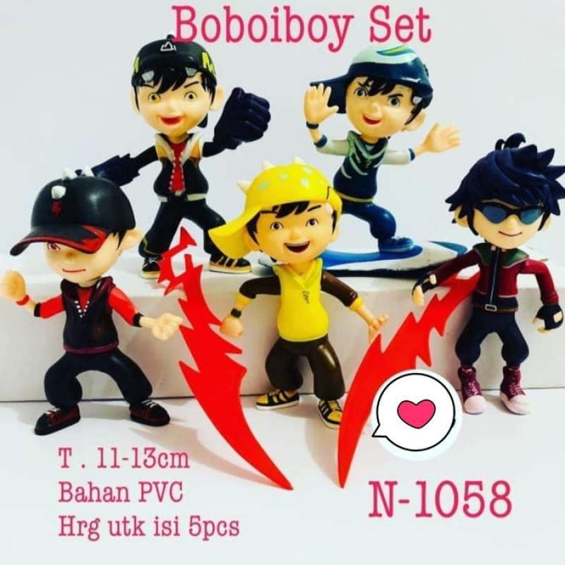 Jual Figure Boboiboy 1 Set Isi 5 Pcs Topper Kue Cake Boboiboy Online Februari 2021 Blibli He made his debut as an aloof and cold student who disliked boboiboy due to the he slowly becomes a good friend toward boboiboy and the others. figure boboiboy 1 set isi 5 pcs topper kue cake boboiboy