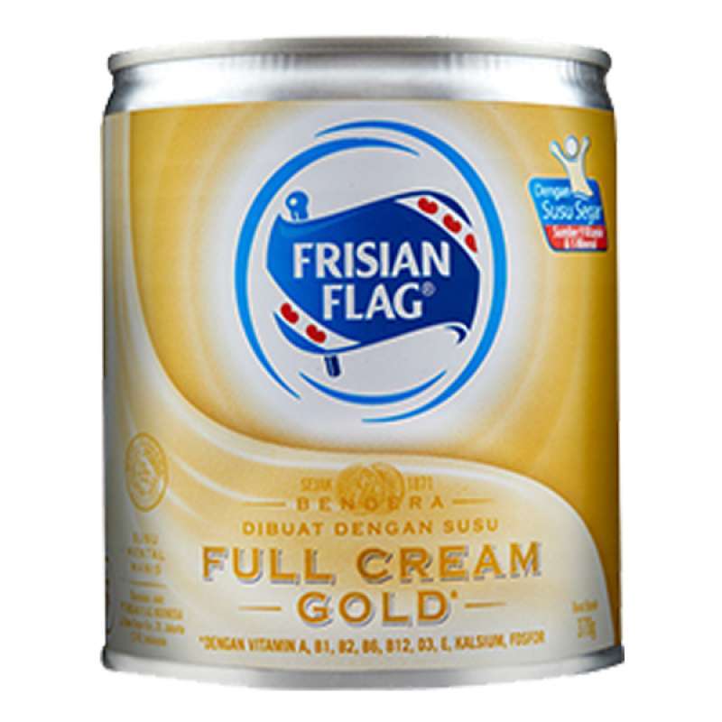 Jual Frisian Flag Susu Bendera Kental Manis Kaleng Gold 370gr Terbaru Juni 2021 Blibli