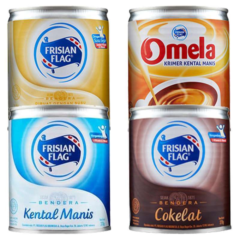 Jual Frisian Flag Susu Bendera Kental Manis Kaleng Gold 370gr Online April 2021 Blibli