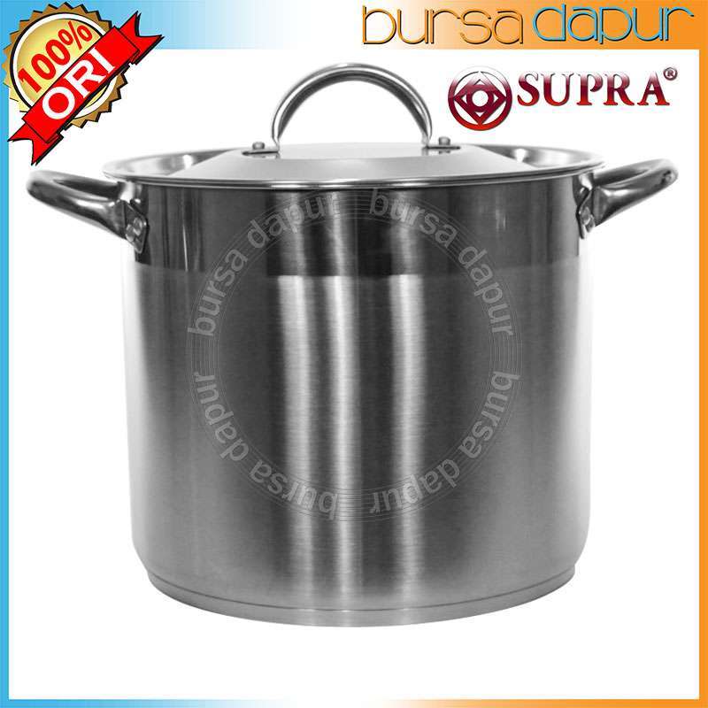Jual Bursa Dapur Supra Stainless Steel Horekaru Pot 20 Qt Panci Online November 2020 Blibli Com