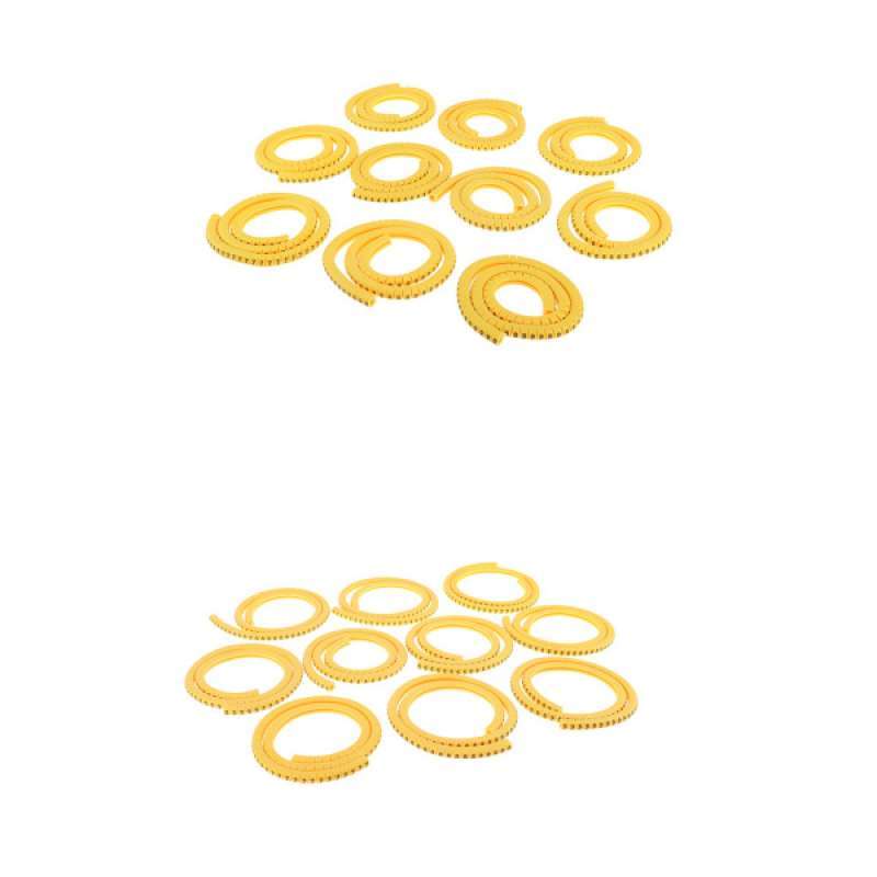 Promo 2000x Network Cable Label Markers Organizer Tag Number ...