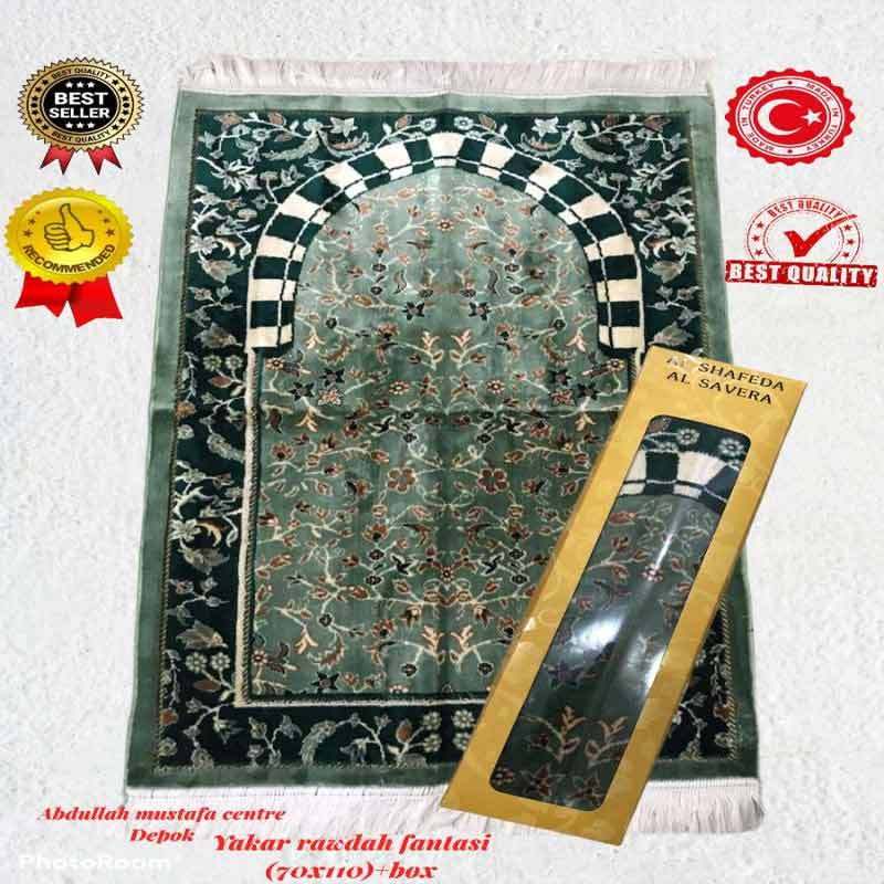 Jual Sajadah Yakar Rawdah Wangi Sajadah Ruwdah Yakar Wangi Turky Online Februari 2021 Blibli