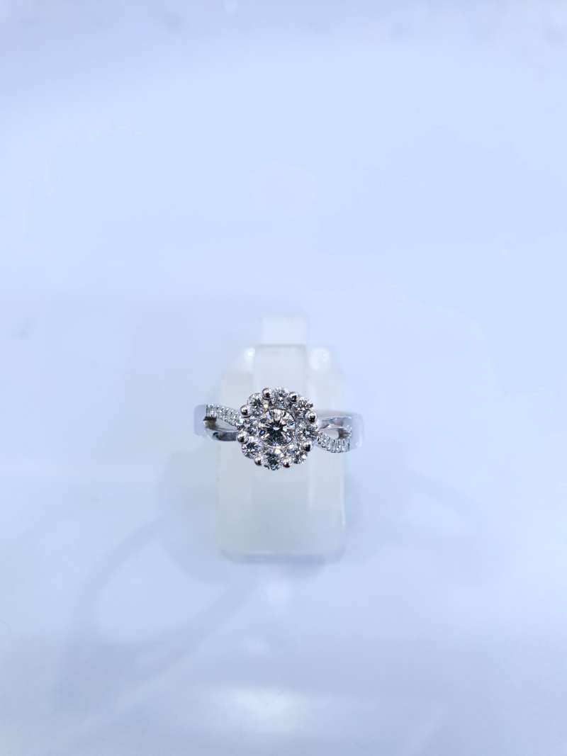 Jual cincin berlian emas putih model penampakan - 12 di ...