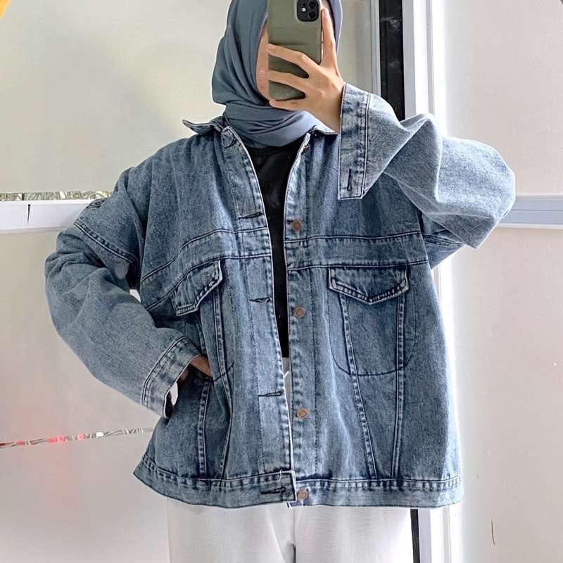 Jaket on sale levis oversize