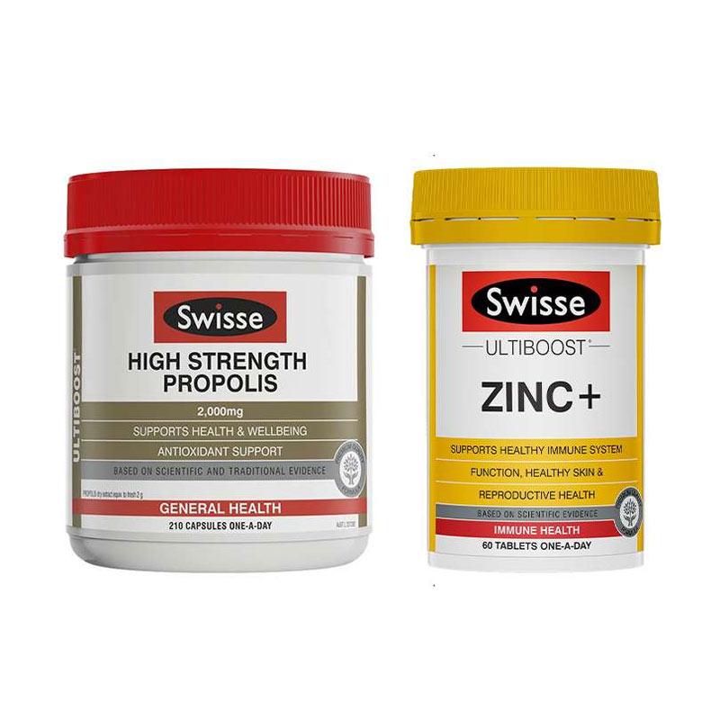 Jual Swisse Propolis 210 Kapsul Zinc 60 Tablet Online November 2020 Blibli
