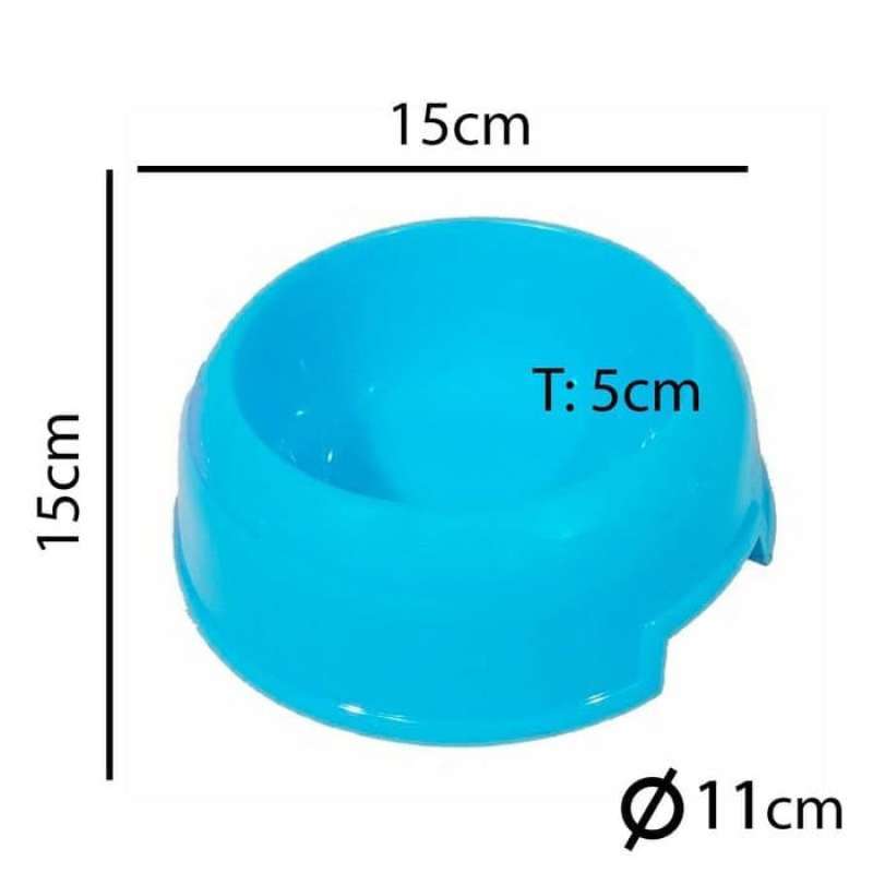 Jual Tempat Makan Hewan Tempat Makan Kucing Kelinci Cat Dish Round Mix Online Desember 2020 Blibli