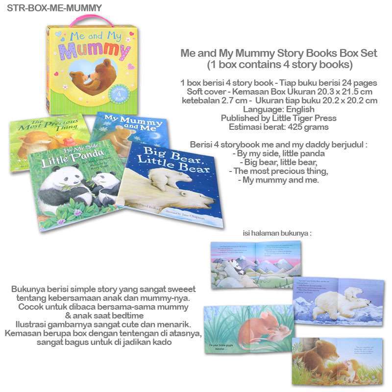 Jual Me And My Mummy Story Books Box Set 1 Box Contains 4 Story Books Online Desember 2020 Blibli