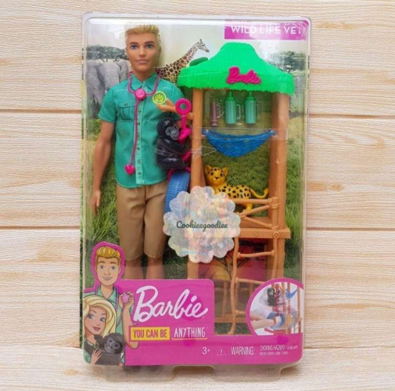 Ken wildlife online vet playset