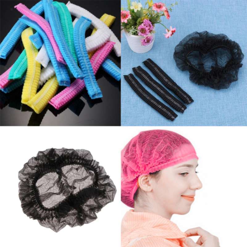 Promo 600 X Disposable Hair Net Head Cover Mob Cap Hair Net Non Woven Anti  Dust Hats Diskon 17% di Seller Homyl - China | Blibli