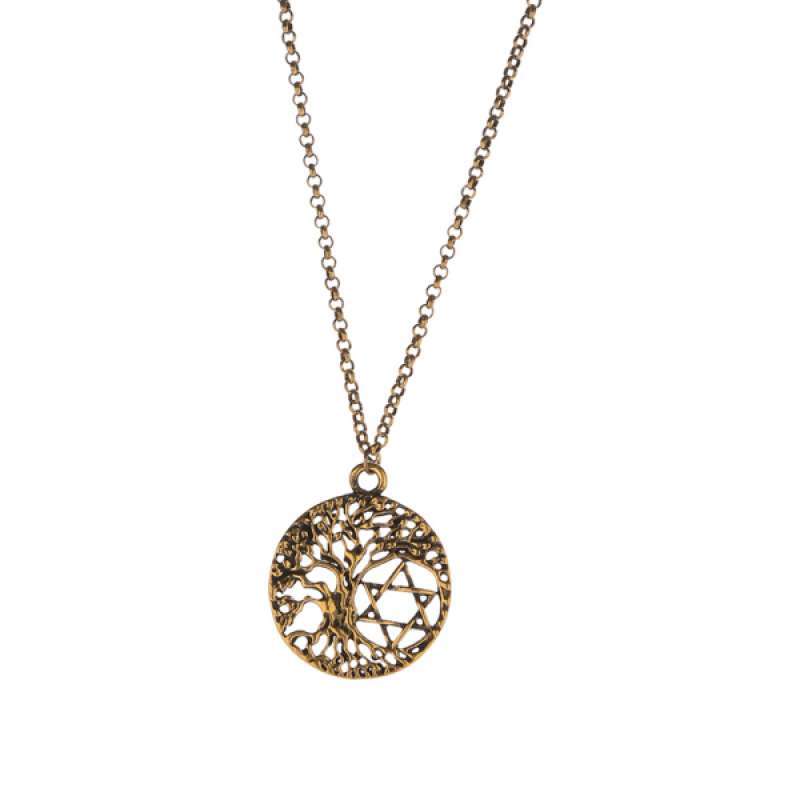 Promo Round Tree of Life Pendant Family 