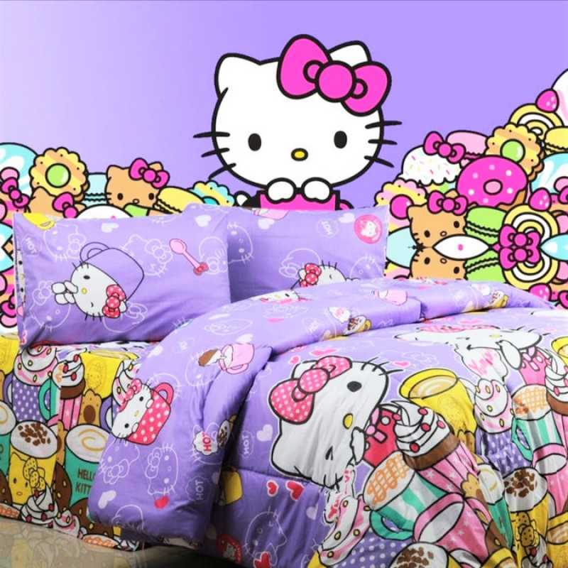 Jual Jaxine Bedcover Set Bahan Katun Aneka Motif Anak Ukuran Single Part 2 Kitty Ungu Bc Set Tinggi 20 Cm Murah Mei 2021 Blibli