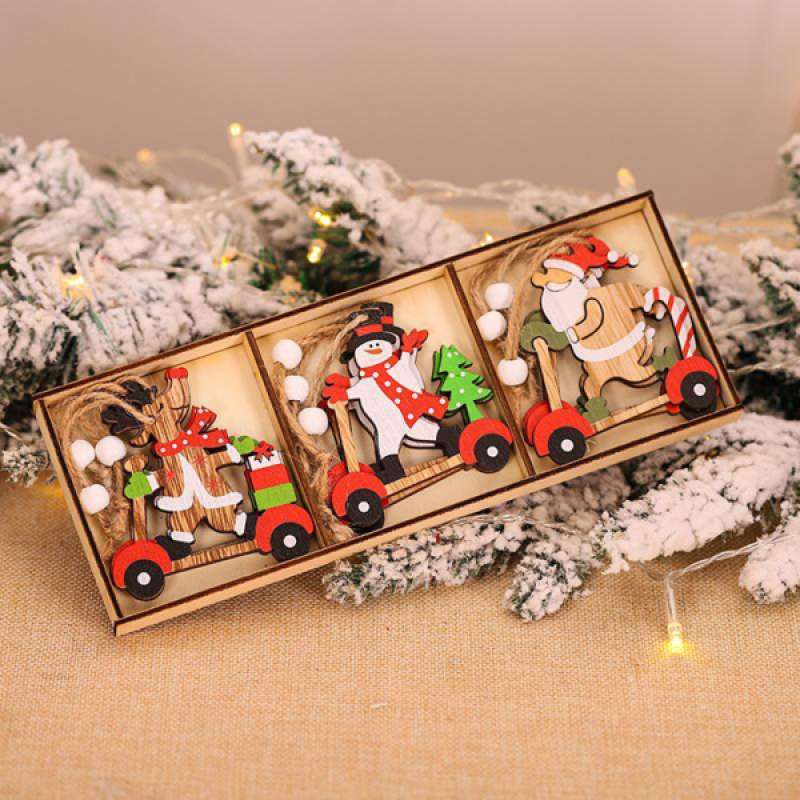 Jual 9 In Box Engraved Xmas Hanging Christmas Tree Decoration Gift Love Present Online November 2020 Blibli Com