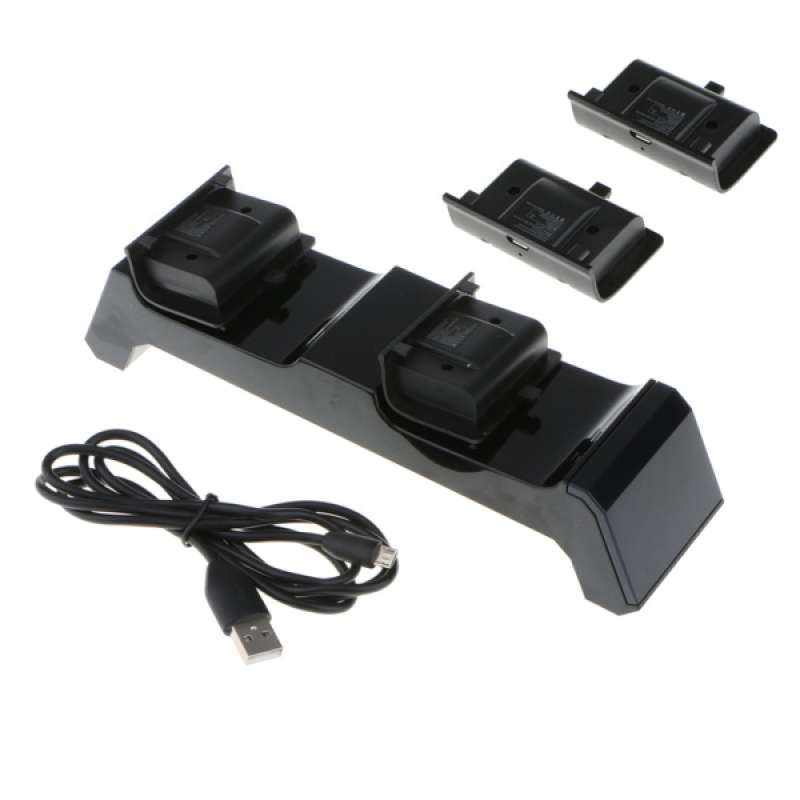 Jual For Xbox One Controller Battery Charging Dock Dual Charger Station With 2 Rechargeable Batteries And Usb Cable For Xbox One One S One X Online Januari 2021 Blibli