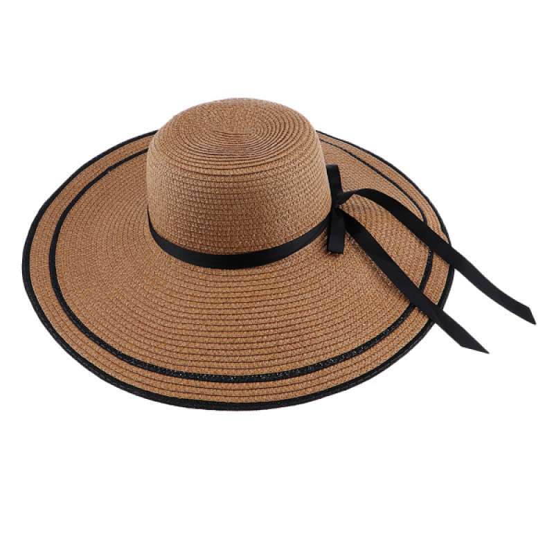 Promo Vintage Floppy Wide Brim Straw 