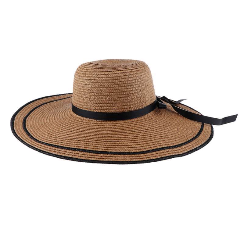 Promo Vintage Floppy Wide Brim Straw 