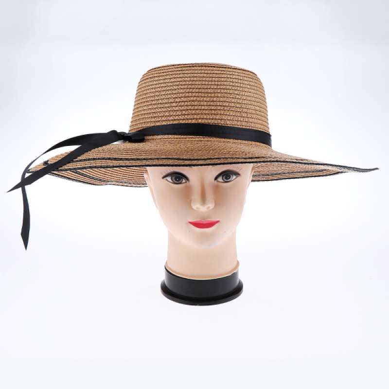 Promo Vintage Floppy Wide Brim Straw 