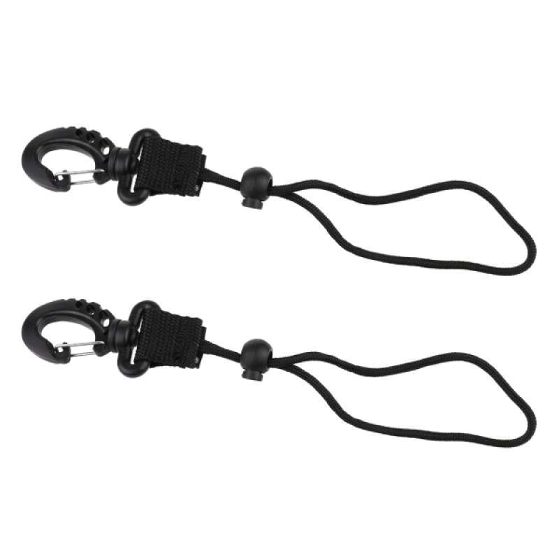 Premium Diving Lanyard Diver Webbing Strap Torch Snap Clip Safety Rope 