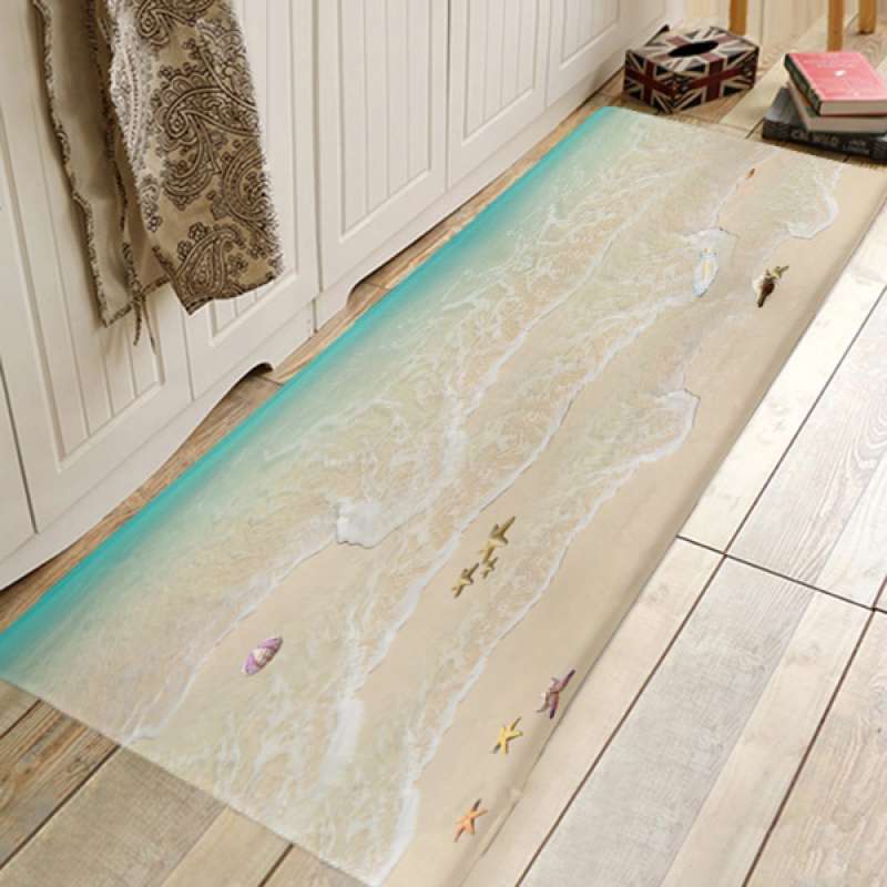 Jual Rustic Bath Mat Bathroom Decor Plush Non Slip Mat Bedroom Aera Rug Multi Size Online November 2020 Blibli Com