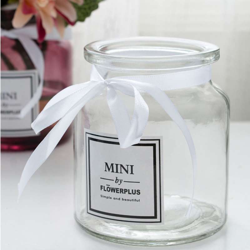 Promo OEM Style Transparent Minimalist Glass Flower Creative ...