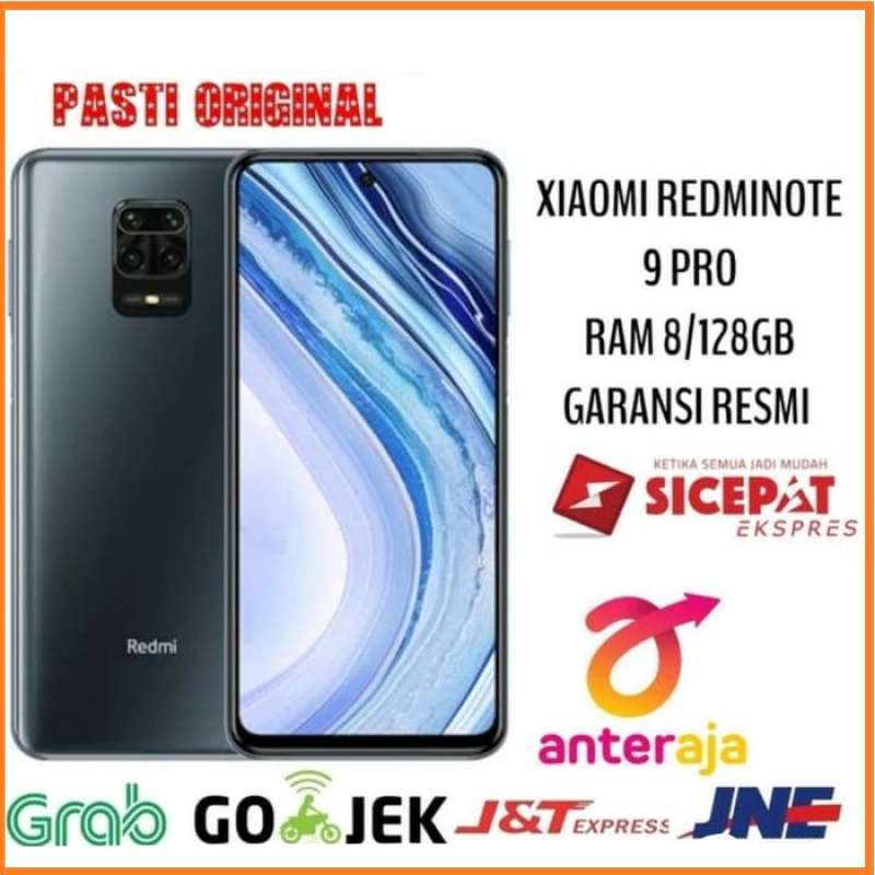 Informasi tentang Harga Hp Xiaomi Redmi Note 9 Pro 8/128 Booming