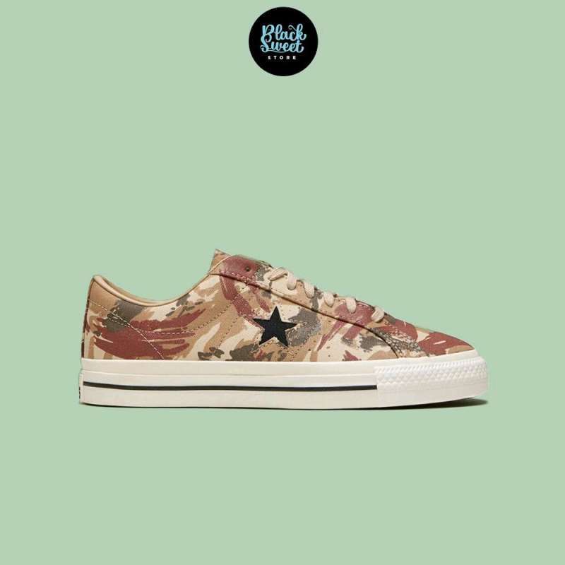 Converse one star vintage khaki top