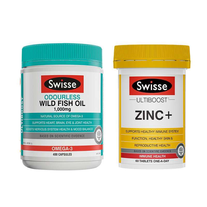 Jual Swisse Fish Oil 1000mg 400 Kapsul Zinc 60 Tablet Online November 2020 Blibli Com