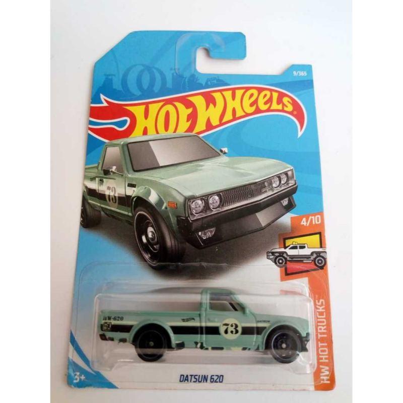 Hot wheels datsun 620 green store