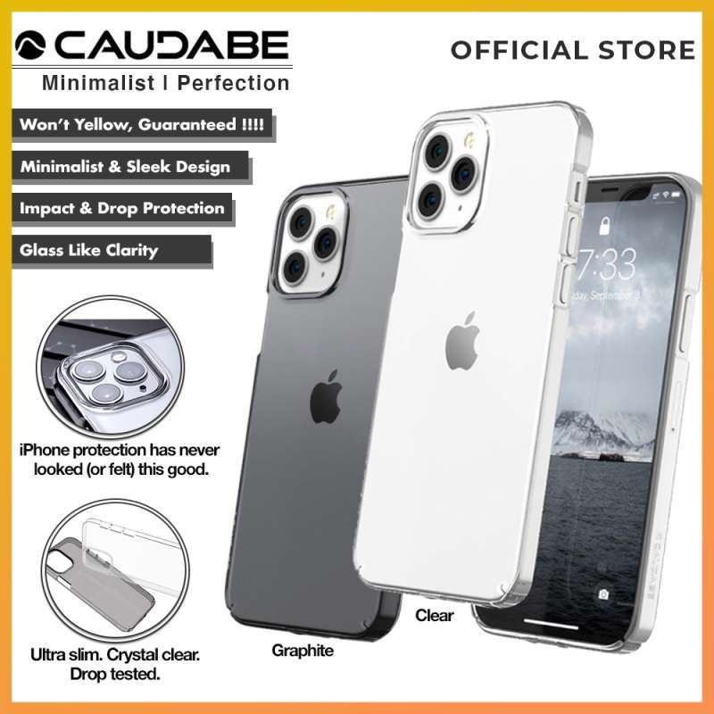 Jual Original Caudabe Lucid Clear Case Apple Iphone 12 Pro Max 12 12 Pro 12 Mini Hard Casing Hardcase Murah Juni 21 Blibli