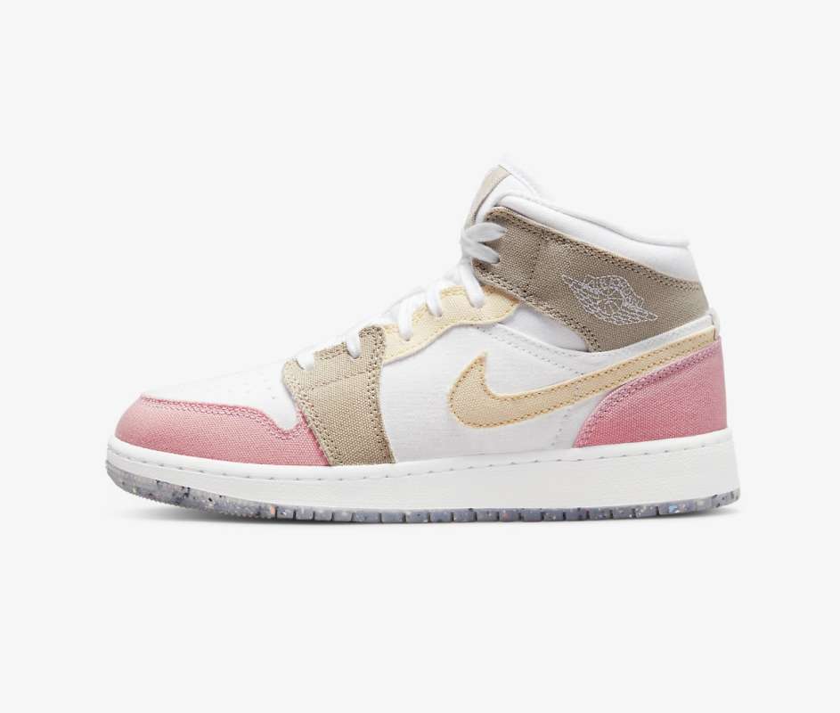 Air Jordan MID SE GS Pastel Vivid Green Grind